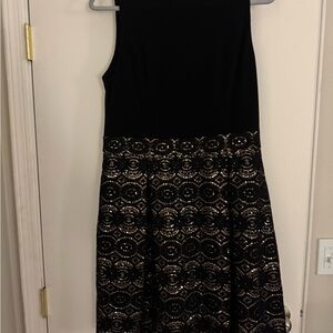 Vince Camuto Black Cocktail Dress, Sz 14